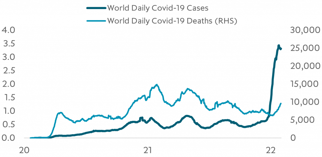 Current Covid-19 wave has been less lethal than previous waves