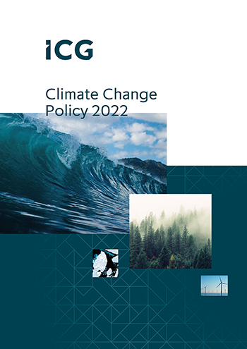 ICG Climate Change Policy 2022