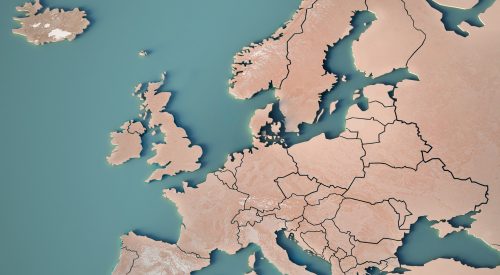 Map of Europe