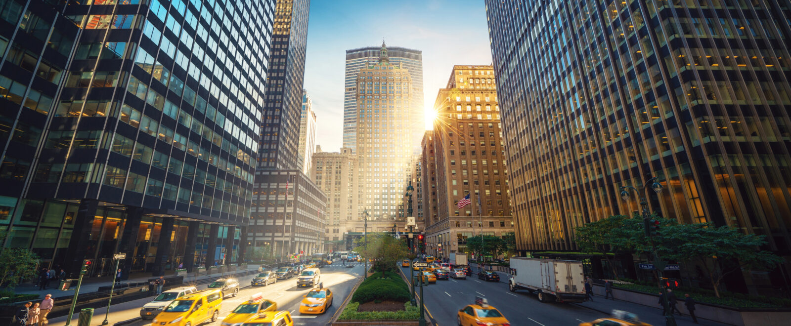 277 Park Avenue, Grand Central Station and the Met Life building, New York City