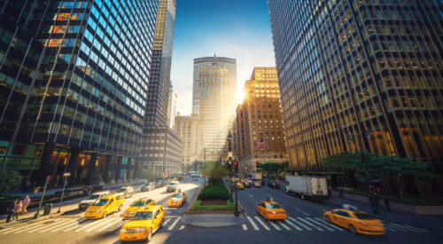 277 Park Avenue, Grand Central Station and the Met Life building, New York City