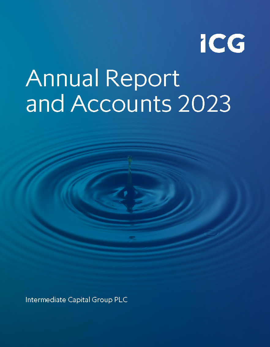 ICG Annual Report and Accounts 2023 front cover