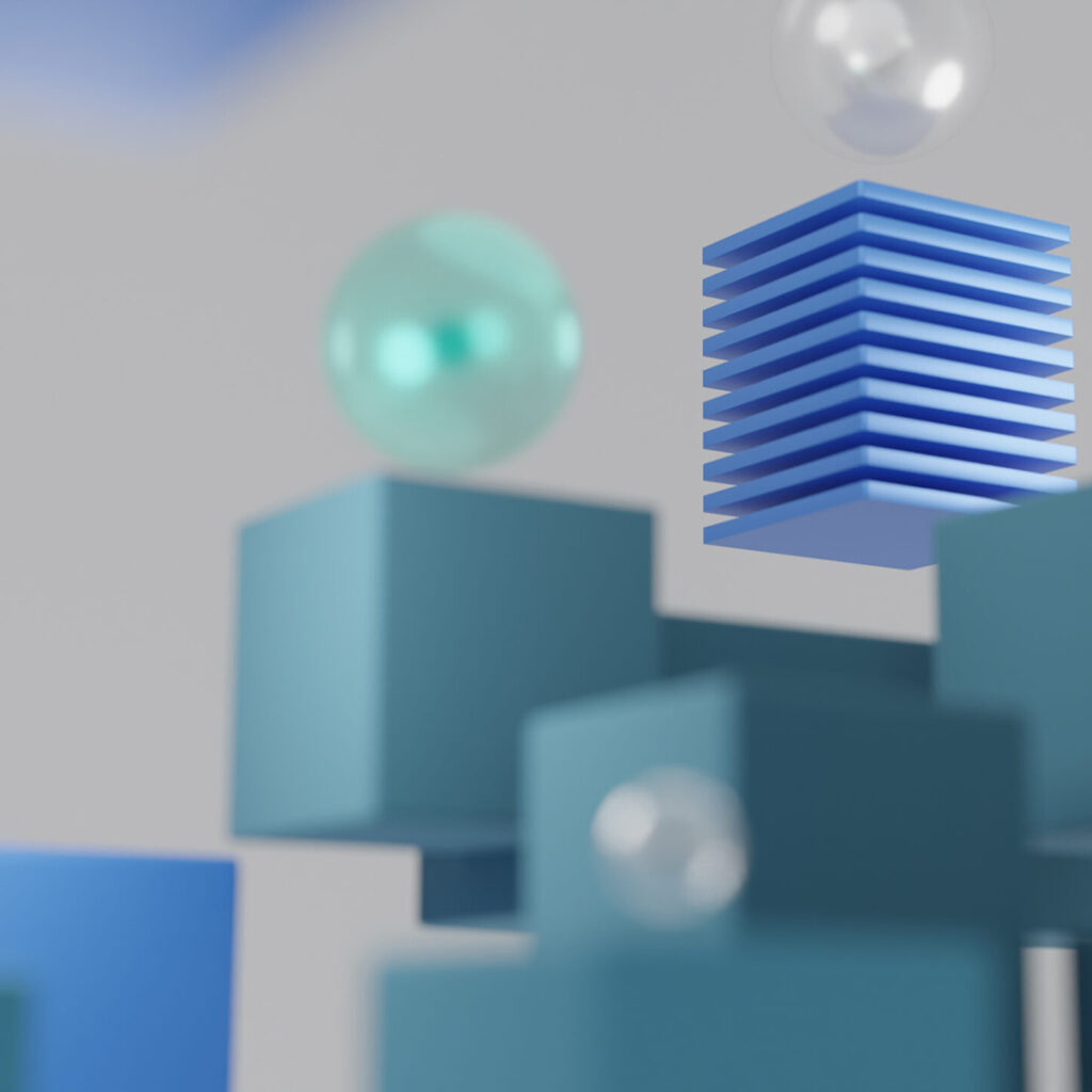 3D image to illustrate success through partnering with ICG