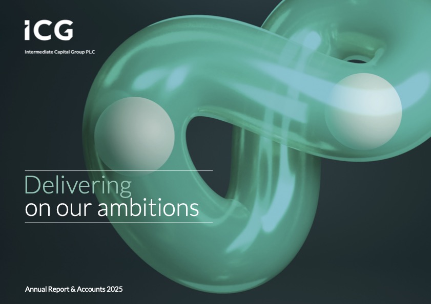 Front cover of the ICG Annual Report and Accounts 2025