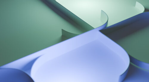 ICG 3D image representing progress