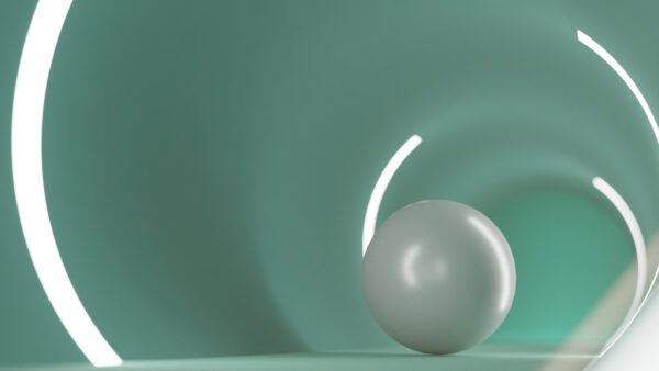 3D illustrative suggestive of motion, mobility and energy within infrastructure