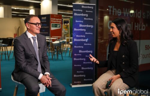 ICG CEO and CIO Benoît Durteste, speaking with Bloomberg's Opening Trade Anchor Kriti Gupta at IPEM Paris 2025