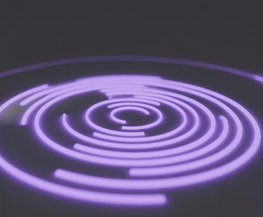 Three dimensional illustration suggestive of energy