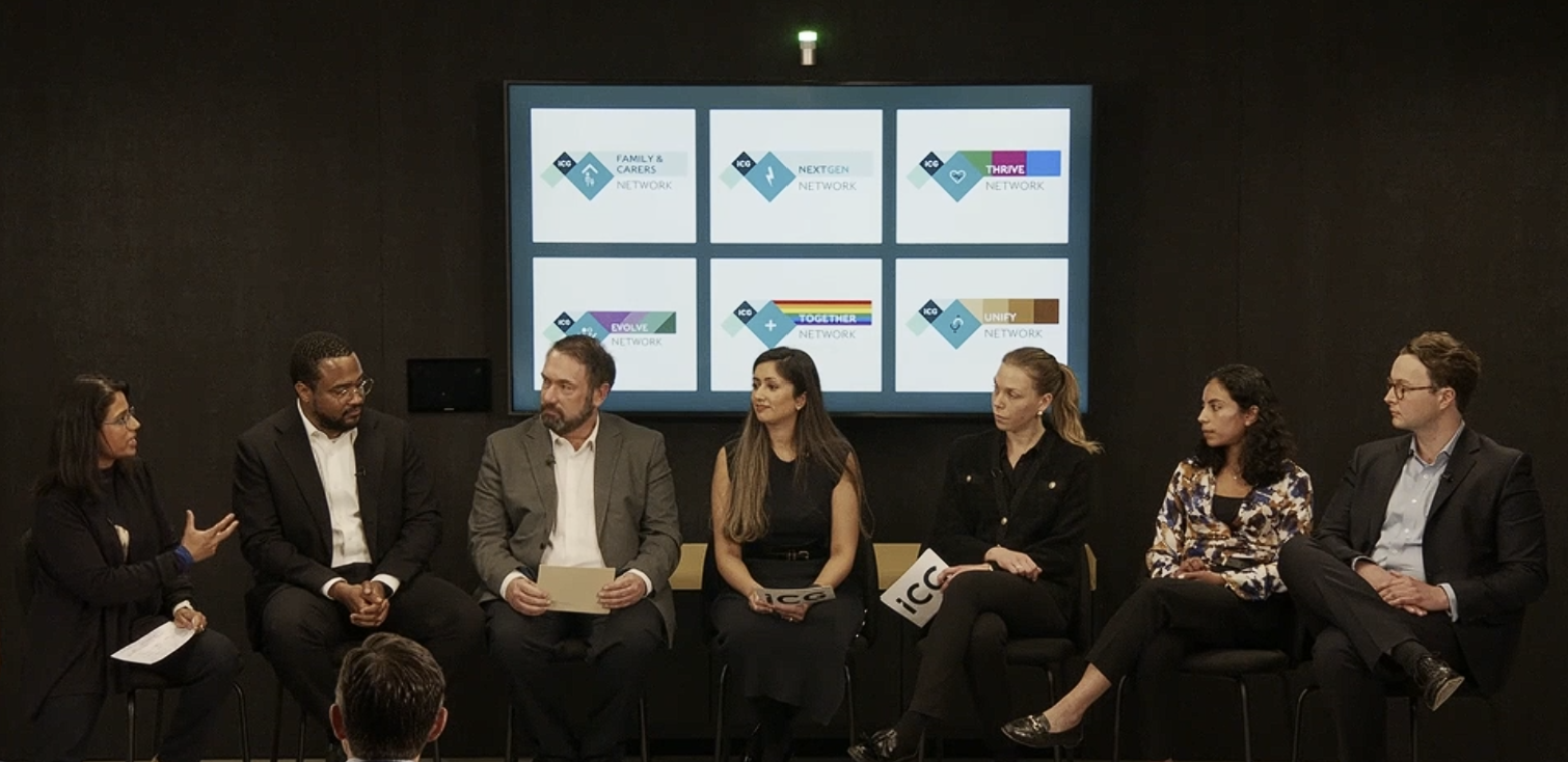 ICG network leads speak at our town hall