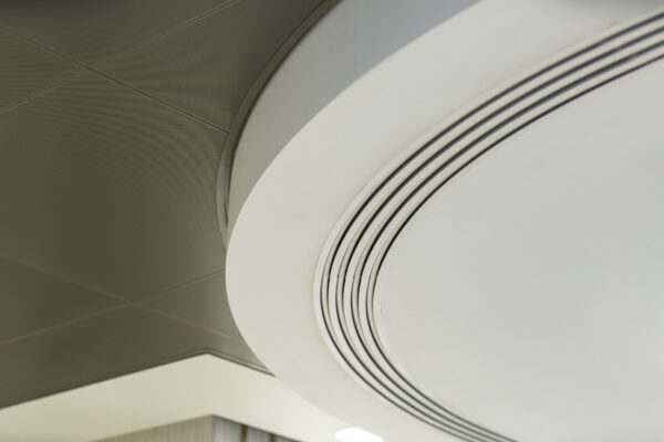Ceiling feature in ICG's London office