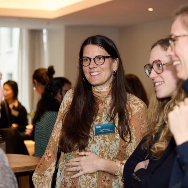 Participants networking at ICG's inaugural Women in Investments global off-site, held in 2026