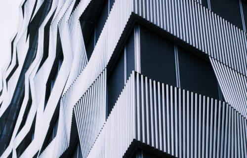 Interesting looking modern multi-storey building