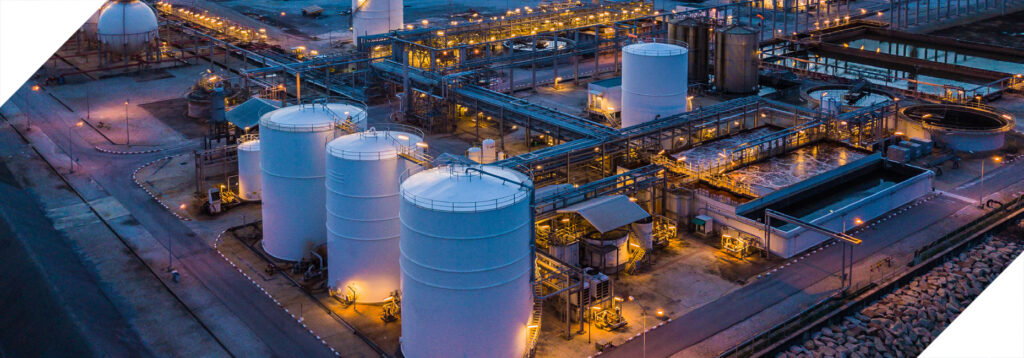 Gas or chamicals storage facility