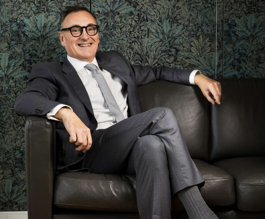 CIO and CEO of ICG Benoît Durteste in L'agefi photo by Alexandra Bonnefoy and REA