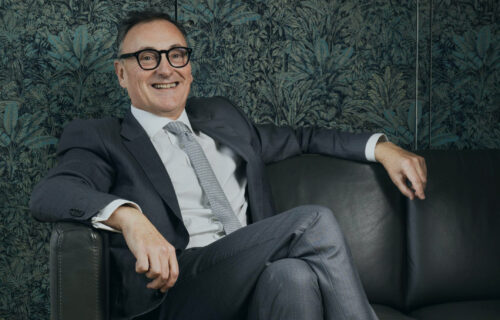 CIO and CEO of ICG Benoît Durteste in L'agefi photo by Alexandra Bonnefoy and REA